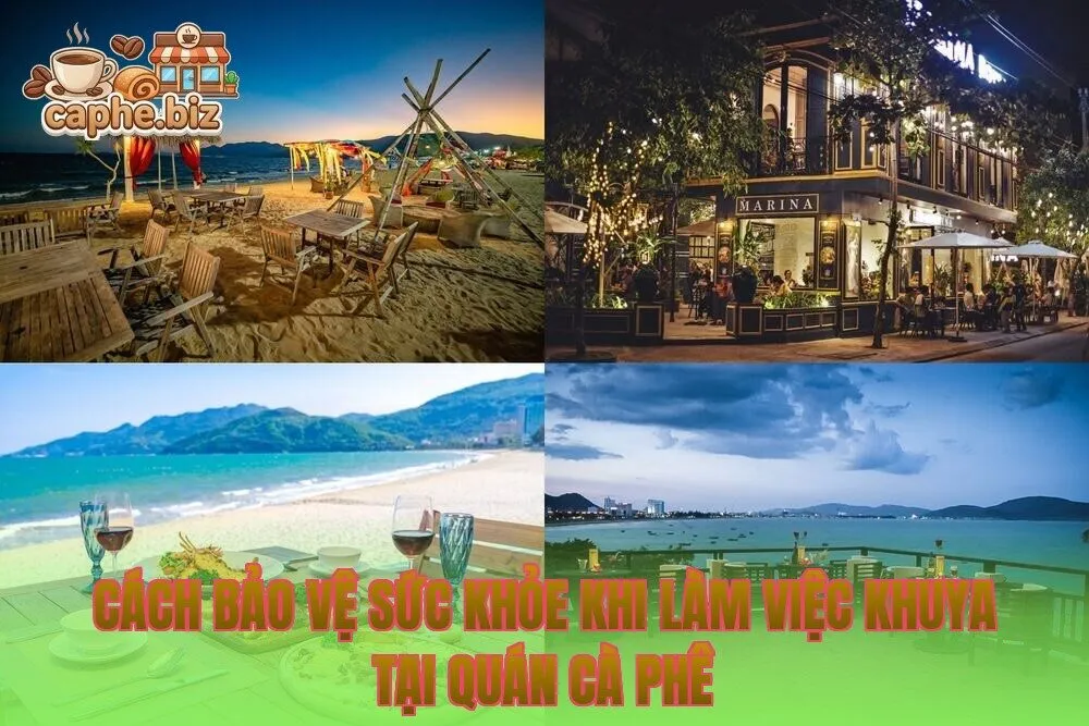 Cách bảo vệ sức khỏe khi làm việc khuya tại quán cà phê