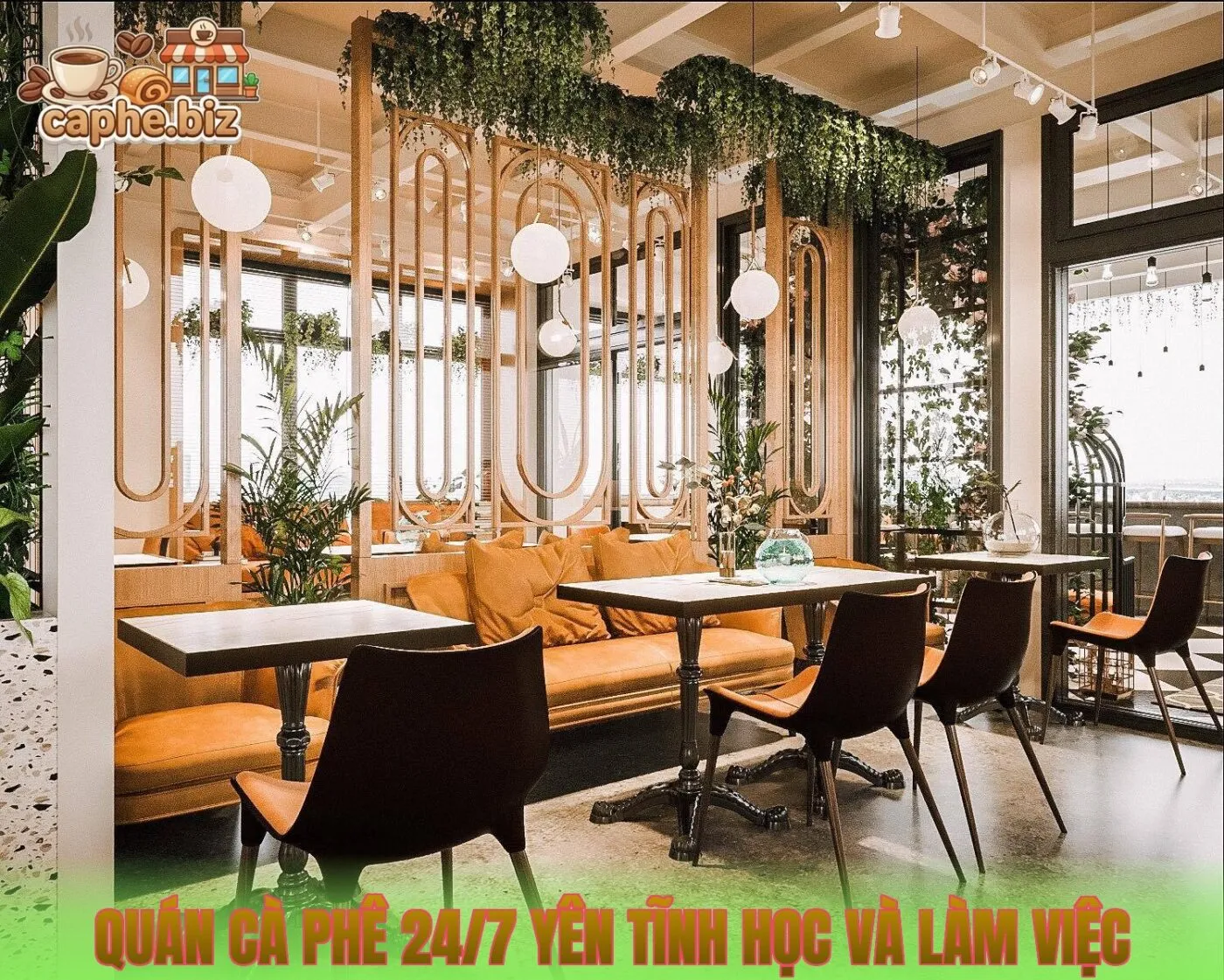Quán Cà Phê 24/7 Yên Tĩnh Học Và Làm Việc
