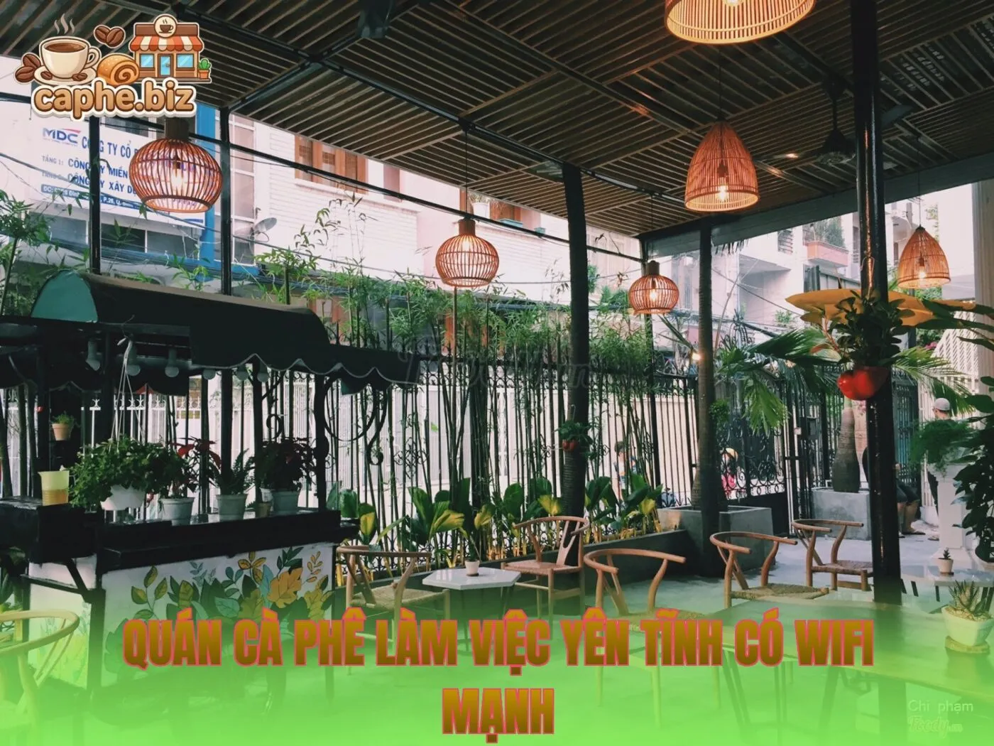 Quán Cà Phê Làm Việc Yên Tĩnh Có Wifi Mạnh