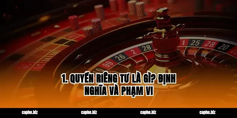 1. Quyền riêng tư là gì? Định nghĩa và phạm vi